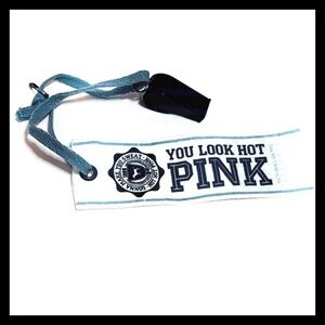 💕ⓅⒾⓃⓀ ⓋⓈ VINTAGE/RARE/HTF Collectible Pup Hang Tag Whistle EXCELLENT CONDITION💕